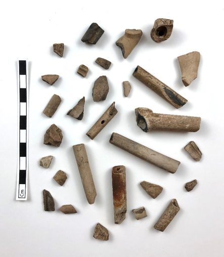 Clay Pipe Stems - The Brick Store Museum